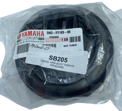 Genuine OEM YAMAHA GRIZZLY, KODIAK, BRUIN  350 400 450 SWINGARM BOOT JOINT