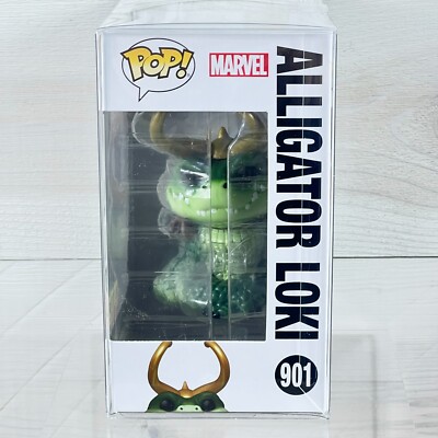 Funko Pop Marvel Loki #901 Alligator Loki Hot Topic Exclusive w