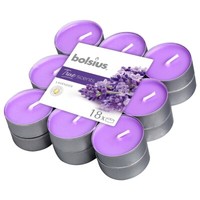 Bolsius True Scents Duftteelichter Lavendel (18 StüCk)