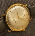 Rare Vintage Omega Seamaster De Ville  14K Gold  German presentation Watch