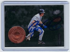 1998 MARLINS Craig Counsell signed ROOKIE card Upper Deck SPx #7 AUTO RC /5000