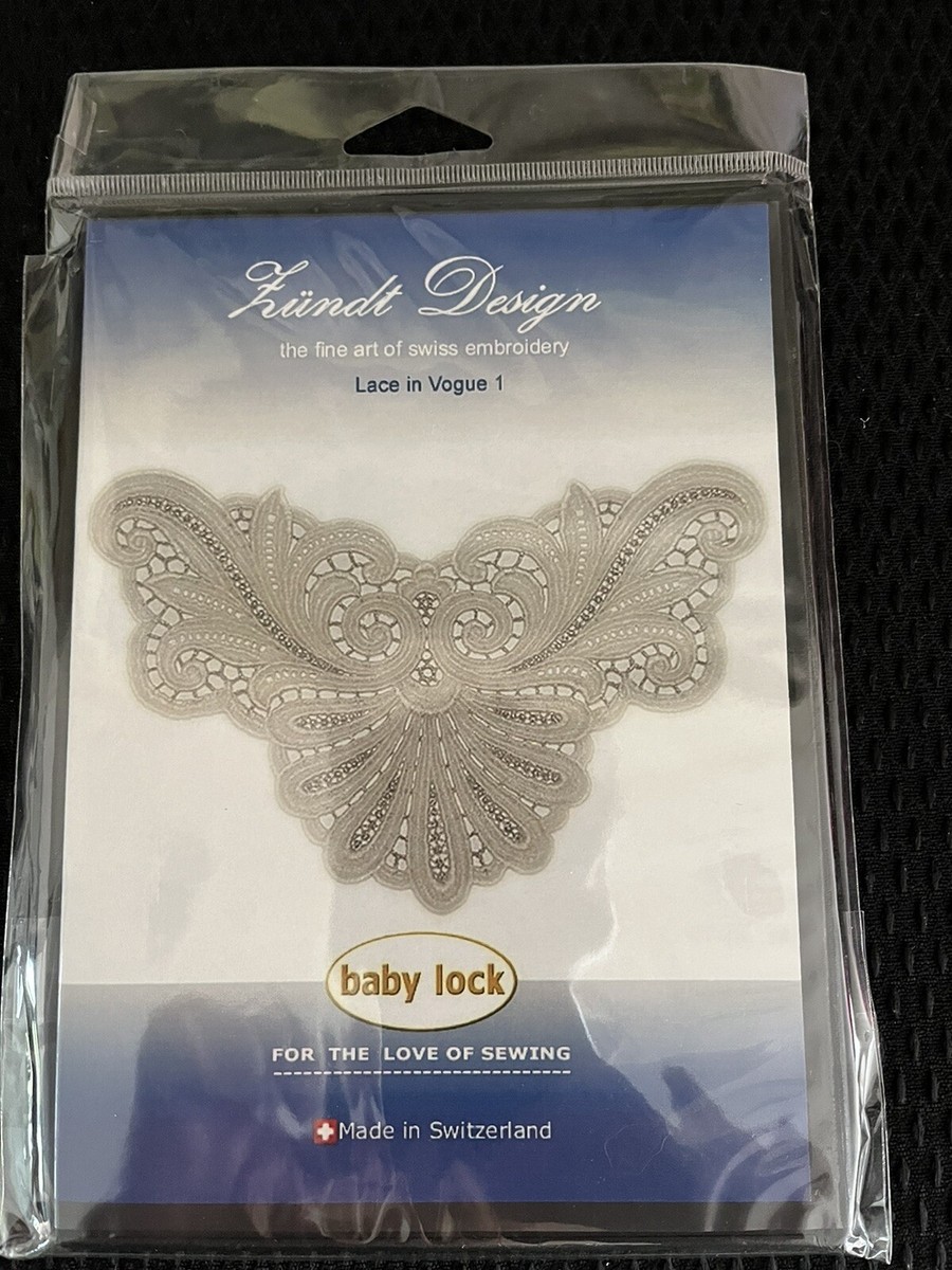 Zundt Lace Machine Embroidery Design Lace In Vogue