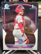 2023 Bowman Chrome 1st Bowman Rickardo Perez Base