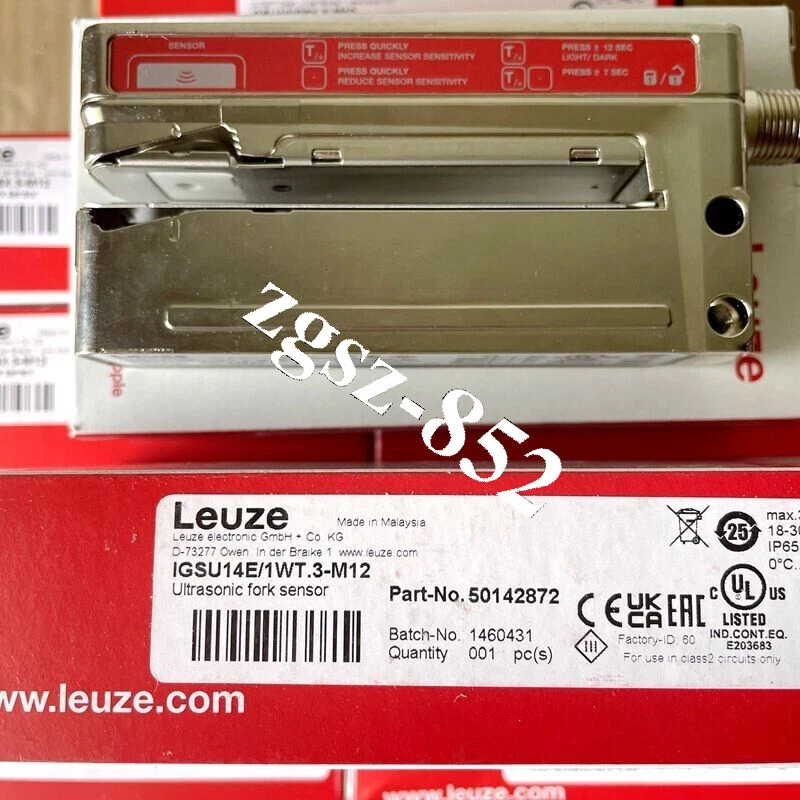 1 PCS LEUZE GSX14E/1WT.3-M12 Slot ultrasonic sensor 50142872 Fast FedEx or DHL - Image 3 of 3