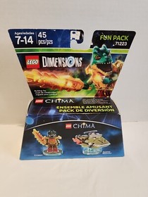 Lego Dimensions Fun Pack 71223 Chima Cragger Swamp Skimmer 45 pieces -New Sealed