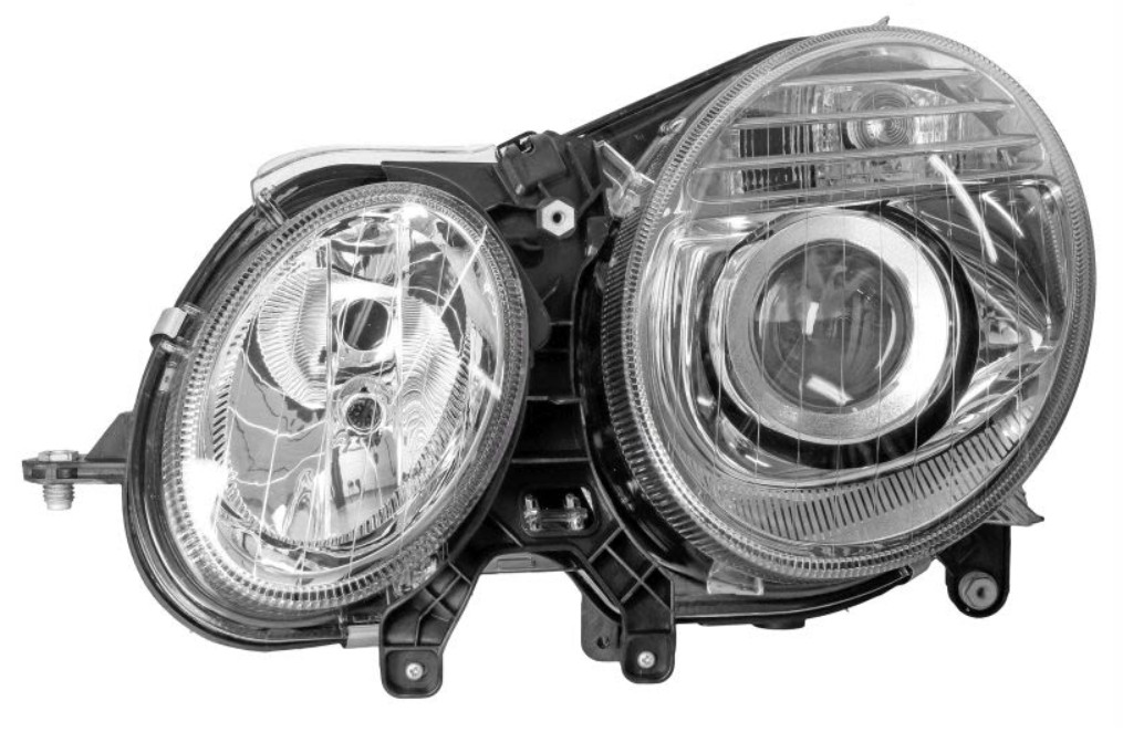 Phare avant gauche électrique d'origine esthétique pour Mercedes Classe E W211 S211 2006-2009