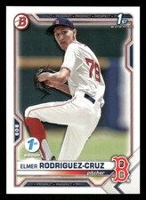 2021 Bowman Draft 1st Edition #BD-37 Elmer Rodriguez-Cruz