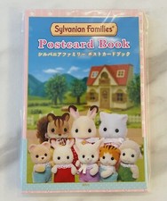 Sylvanian Families Postcard Book .  All different 20 Postcards . New Sealed