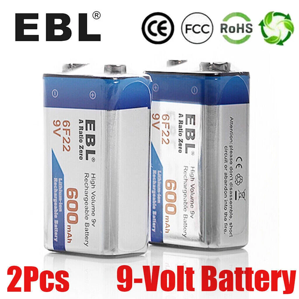 Schritte Gipfel Paket 9 volt akku Dinkarville Unzählige ...