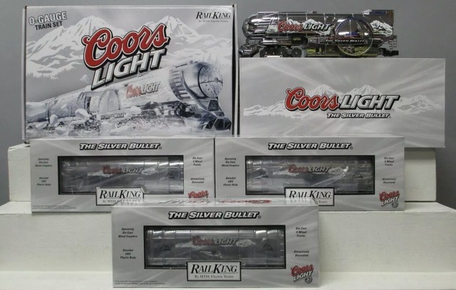 mth coors light train set