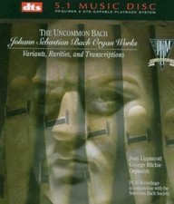 Johann Bach - The Uncommon Bach - Johann Bach Organ Works DVD (New/Sealed)