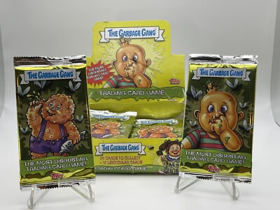 Topps UK The Garbage Gang Trading Card Game - 1 Sealed Pack - Garbage Pail Kids