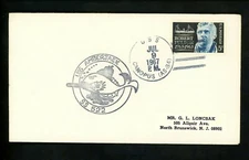 US Naval Ship Cover USS Amberjack SS-522 Vietnam 1967 Submarine Canopus AS-34