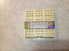 Bamboo Sudoku Puzzle Game Ages 9-99 Project Genius NIB
