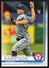 2019 Topps Update #US219 Adrian Sampson RC
