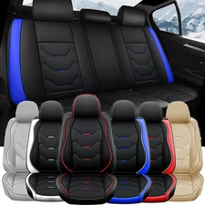 5 Seat Full Set Car Seat Covers Leather For Infiniti FX35 FX45 M35 G35 G37 EX35