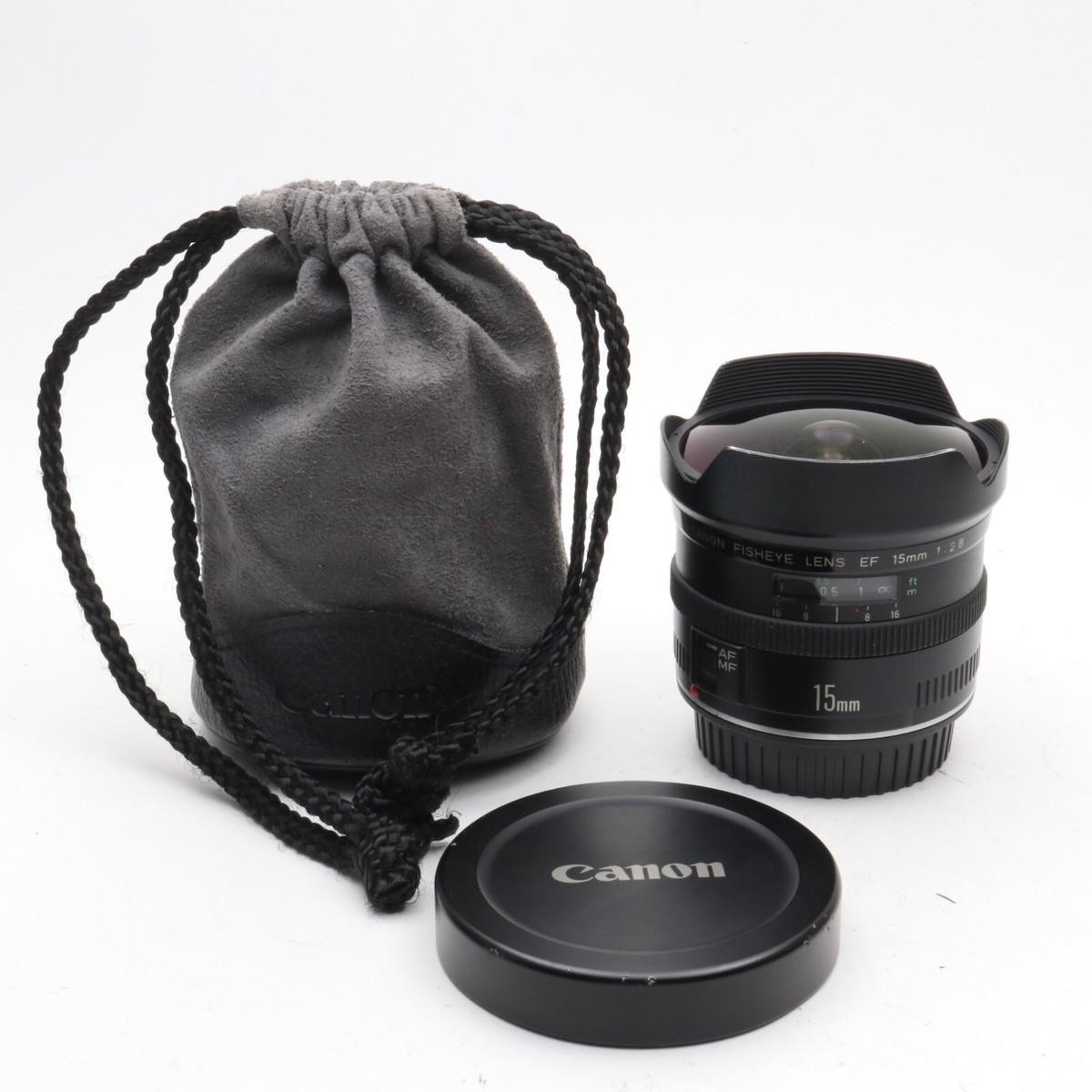 Near Mint/W:Case】Canon EF 15mm f/2.8 FISHEYE Lens for EOS