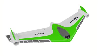 EAGLE TWIN JET V2 40MM EDF NURFLÜGLER 1019mm mit Gyro 3-4S 180Km/h, AMEWI 22141