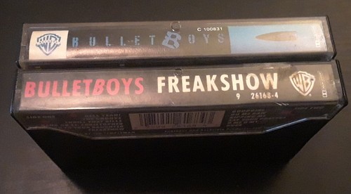 BulletBoys Cassette Lot: 1988 S/T & 1991 Freakshow VG+ Club Edition Hair Metal - Picture 3 of 8