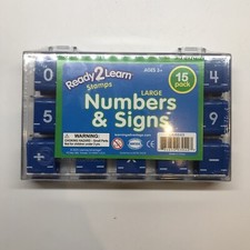 Ready 2 Learn Stamps Large Numbers And Signs ...