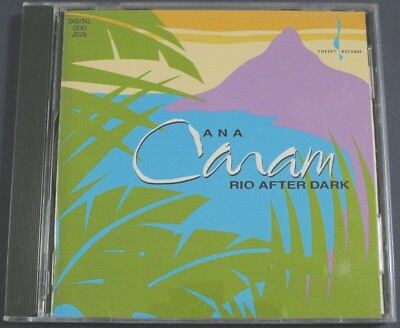 ANA CARAM Rio After Dark CD Chesky Records 1989 OOP Audiophile TAS