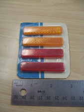 Vintage NOS  FORK REFLECTOR REFLECTORS VINTAGE MUSCLE BIKE BICYCLE MUSTANG