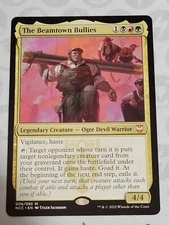 C2664 MAGIC MTG COMMANDER STREETS NEW CAPENNA BEAMTOWN BULLIES #006 LP MYTHIC