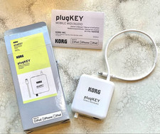 KORG plugKEY interfaccia audio portatile iOS MIDI bianco iPad iPhone Lightning usato