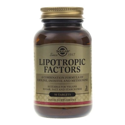 Solgar Lipotropic Factors, 50 Tabletten