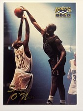 Shaquille O'Neal Orlando Magic 1995 Assets GOLD Card #43 SHAQ NBA HOF MVP STAR