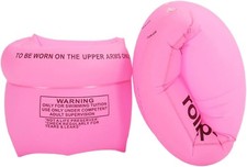 2-4 Pack Inflatable Arm Floaties for Kids   Safe Summer Pool Fun for Ages 3-12