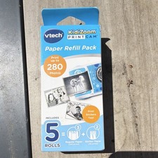 VTech KidiZoom PrintCam Paper Refill Pack - 5 Rolls for PrintCam 2023