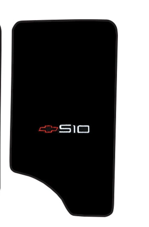 ¡Nuevo! Alfombrillas delanteras Chevy S-10 1982-2004 logotipo bordado - elige el color Foto 4 de 4