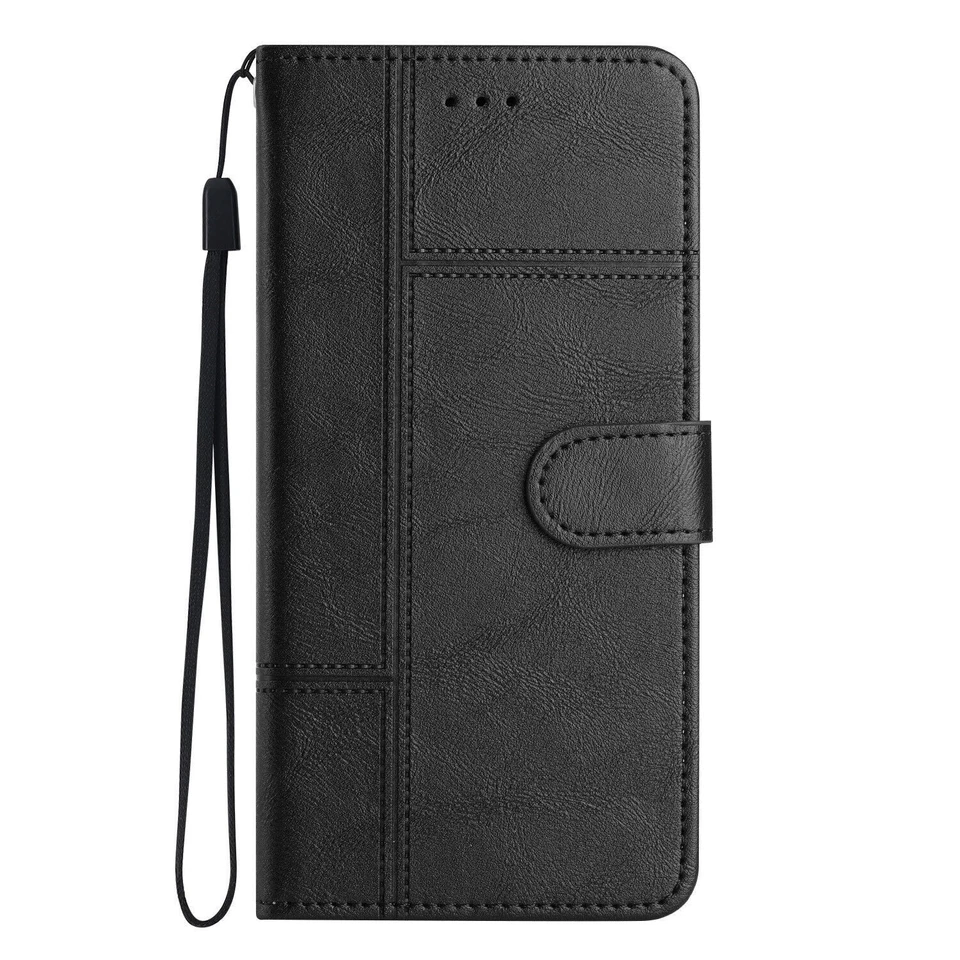 Magnetic Leather Wallet Phone Case for Motorola E15 G84 G35 G05 Edge 40 50 60 - Image 4 of 4
