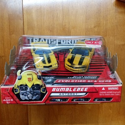2007 Transformers Bumblebee Evolution of A Hero Target Exclusive Deluxe 2-Pack
