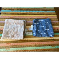 Lulujo Baby 100 Cotton Muslin Swaddle Blankets 40x 40 Aden  Anais Lot Of 2