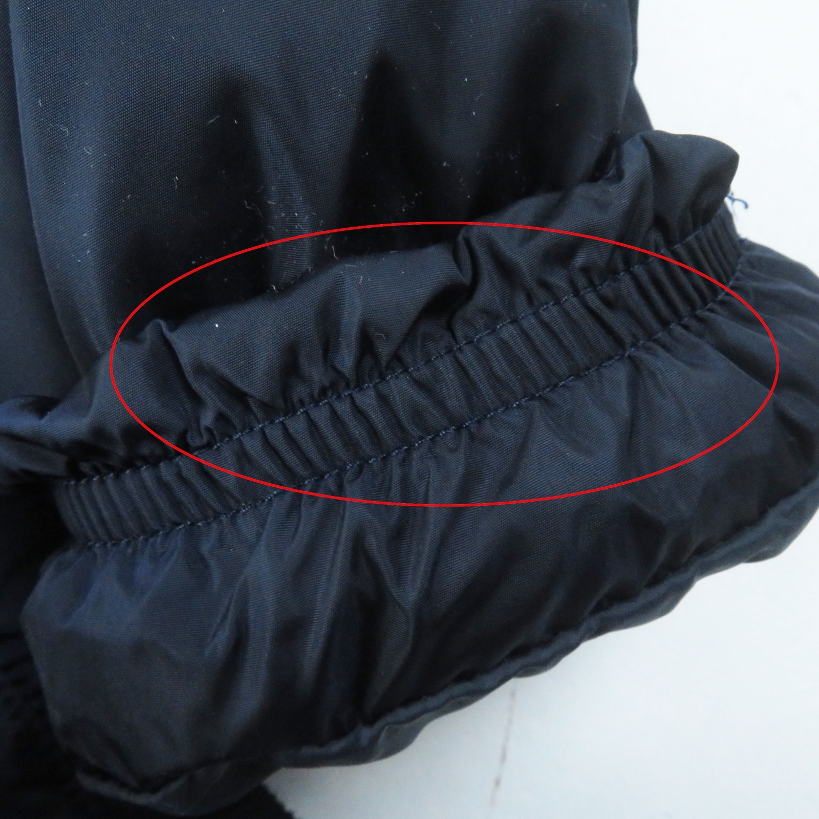 MONCLER down coat MIRIELON Beautiful silhouette with patch Navy Nylon Women 00 thumbnail 17