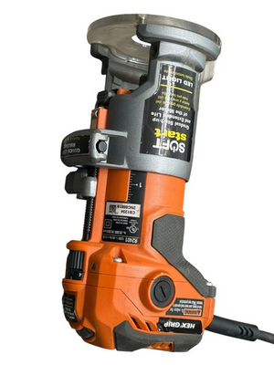 #ad RIDGID 5.5 Amp Compact Fixed Base Corded Router MISSING COLLAR NUT ACCESSORIES $39.96