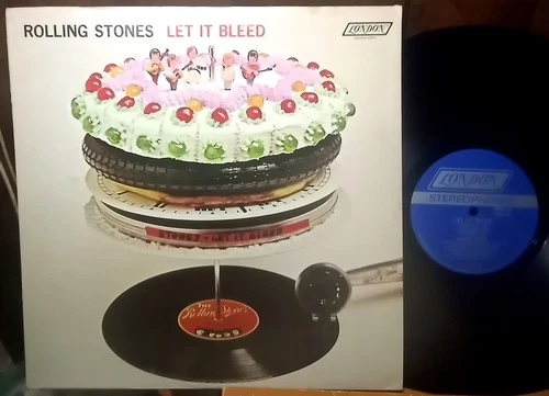 Rolling Stones - Let It Bleed Vinyl LP - 1969 First Press - London NPS-4