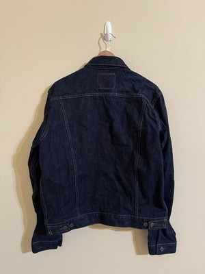 angoro DOUBLE RLウォシャブルGジャン　ＸL RRL Double RL Ralph Lauren Denim Trucker Jacket Indigo Rigid XL | eBay
