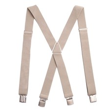 35mm Men's Casual Braces Elasticated Suspenders Stretch Adjustable X-shaped Suit