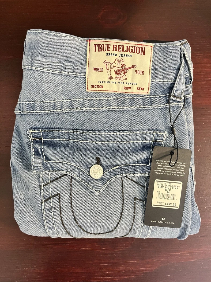True Religion Green Slim Jeans for Men for sale | eBay