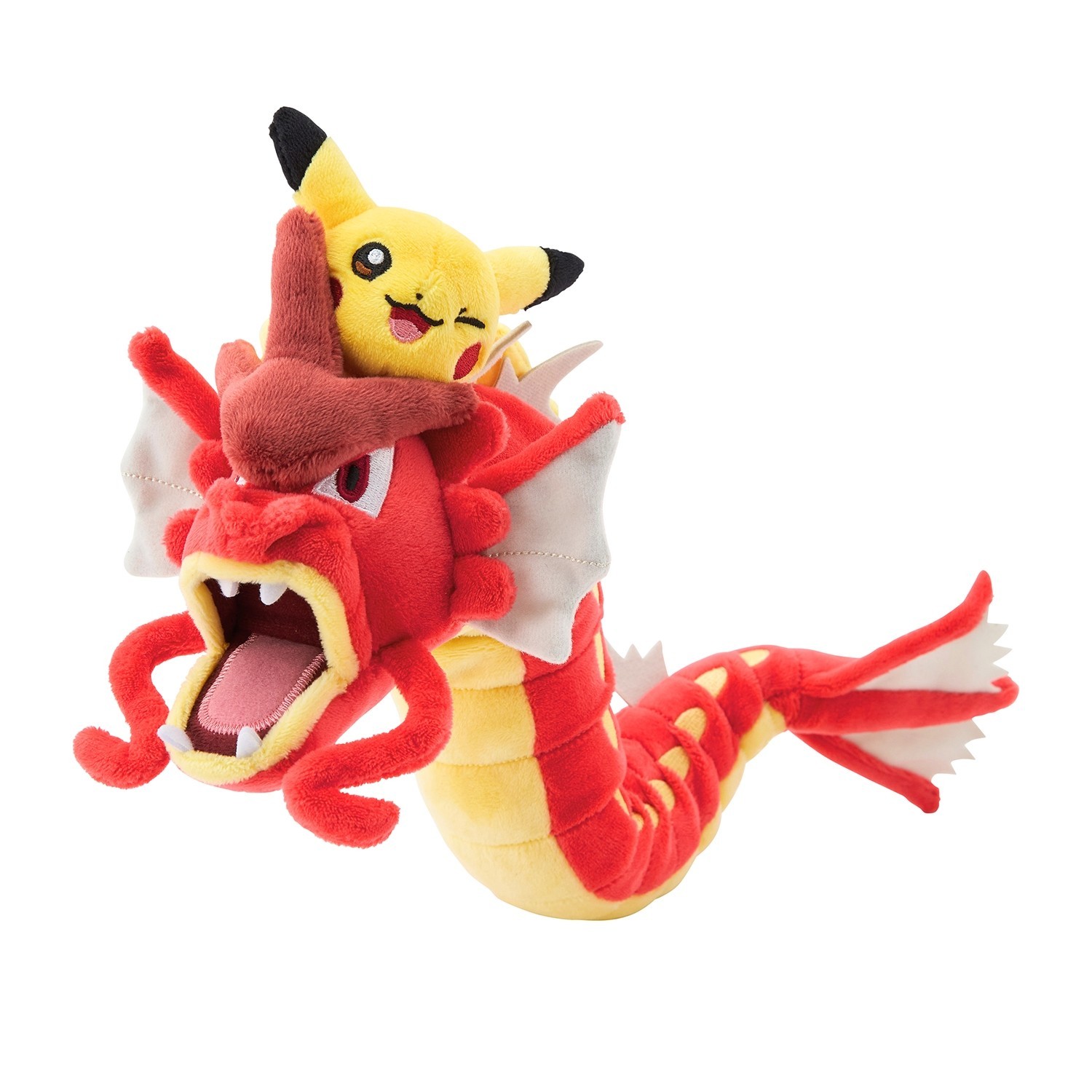Pokemon Center Pikachu Shiny Red Gyarados Plush Hiroshima Renewal Japan Limited