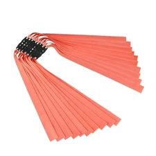 10 Pcs Slingshot Flat Rubber Bands 0.9mm Latex Band Slingshot Bands Hunting C