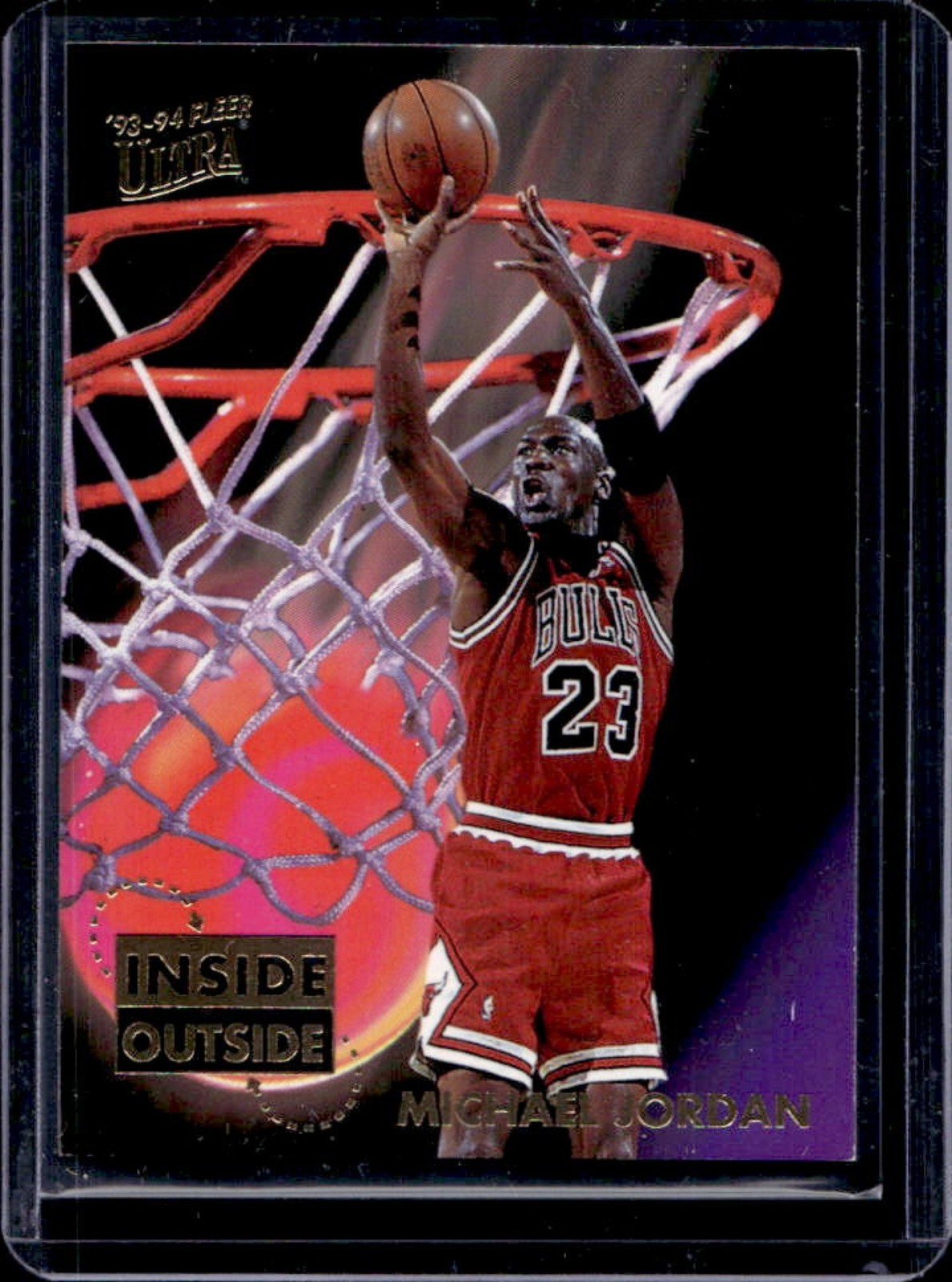 1993-94 Fleer Ultra Michael Jordan Inside Outside #4 Bulls