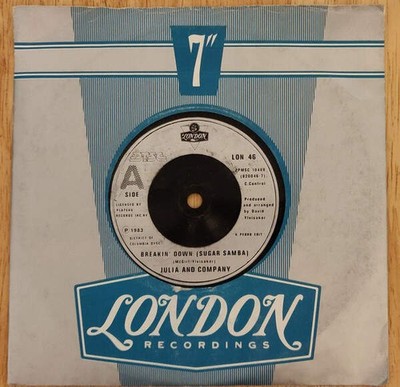 Julia And Company - Breakin' Down (Sugar Samba) (VINYL)