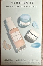 Herbivore Waves of Clarity Set Pink Cloud, Aquarius, Blue Tansy NEW In Box