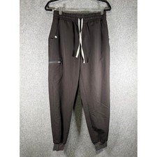 FIGS Technical Collection Black Jogger Scrub Pants Women's Size M Healthcare