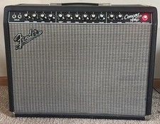 Fender Concert Amp 2 canali 60 Watt 1x12" chitarra combo 1996 silver face USA