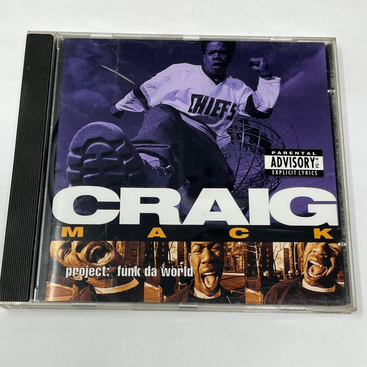 USオリジナル Craig Mack Funk Da World & シングル Craig Mack – Project: Funk Da World CD 1994 Hip Hop Bad Boy BMG